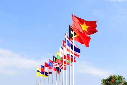 Lễ thượng cờ Đoàn thể thao Việt Nam tại SEA Games 32